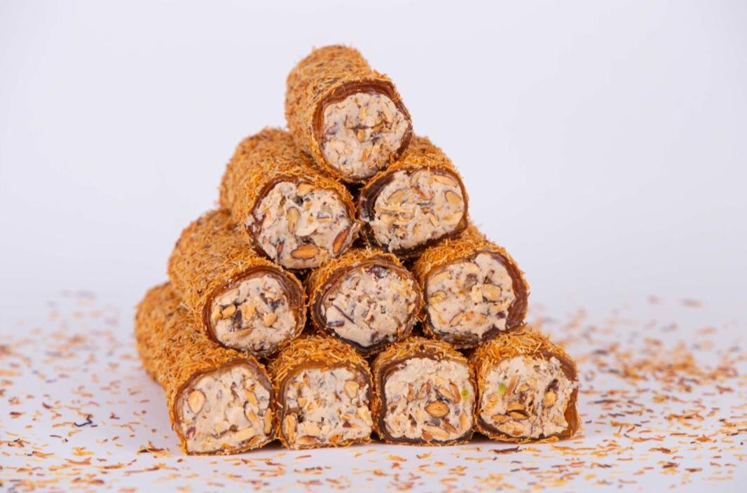 Ballı Kadayıf Bademli Sarma Lokum