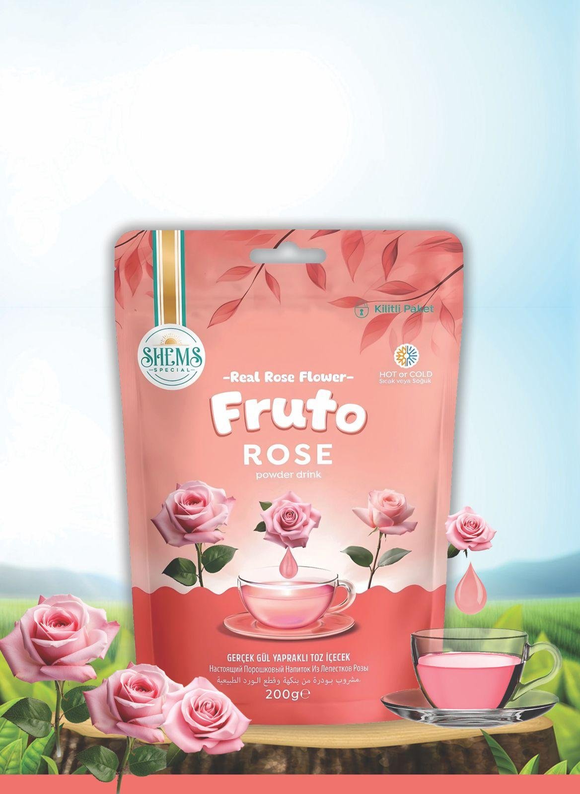 Fruto Gül Yapraklı Toz İçecek