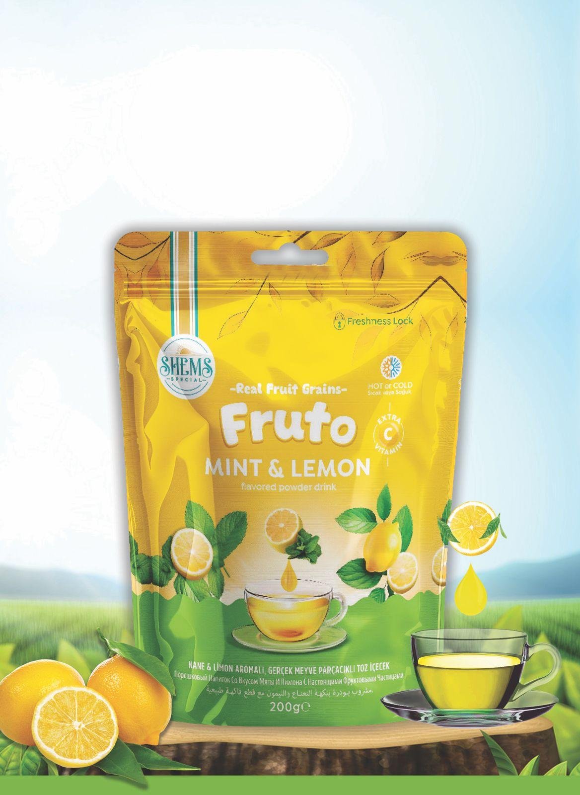 Fruto Nane & Limonlu Toz İçecek