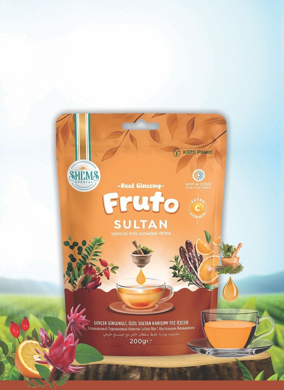Fruto Sultan Ginsengli Toz İçecek