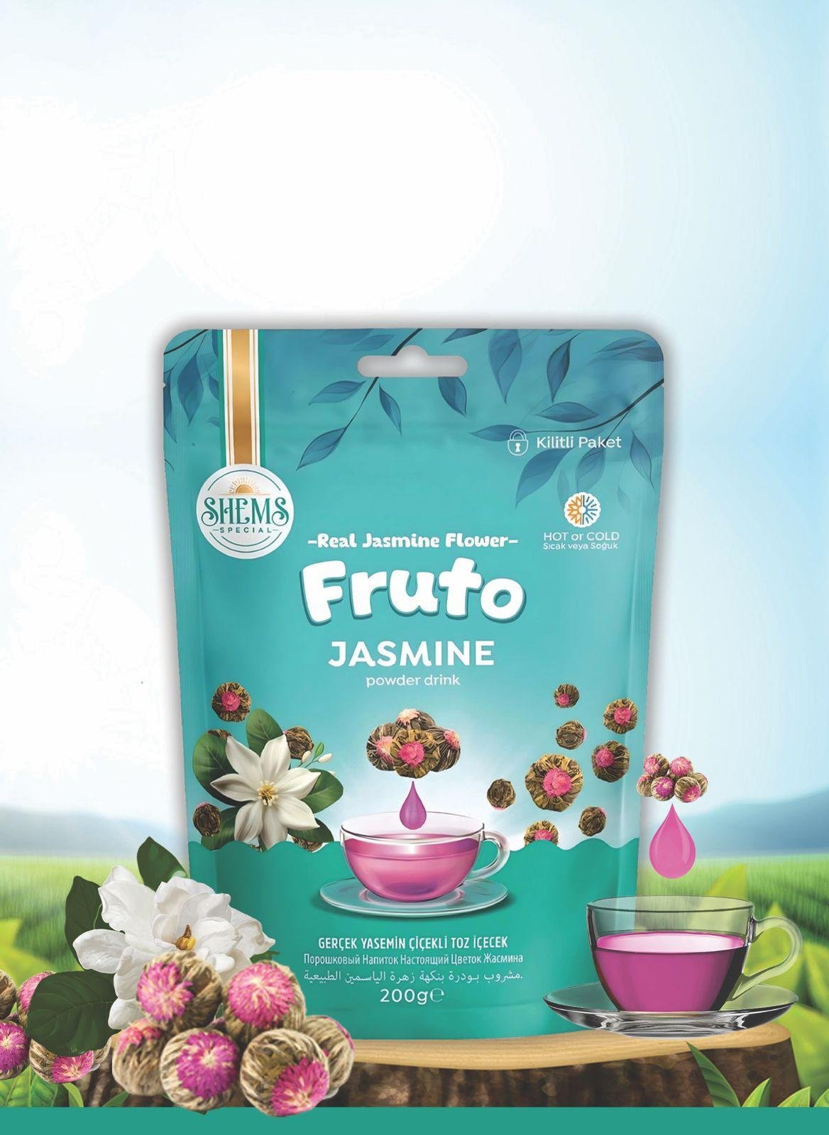 Fruto Yasemin Çiçekli Toz İçecek